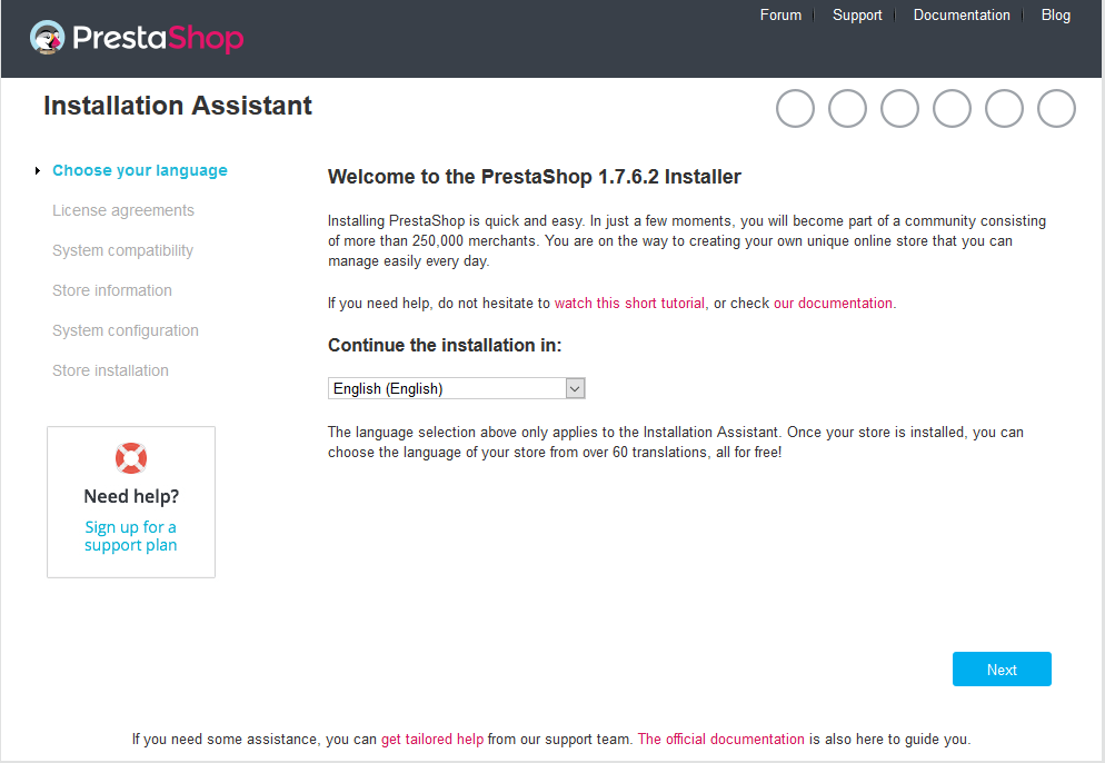 How to install PrestaShop on localhost ?