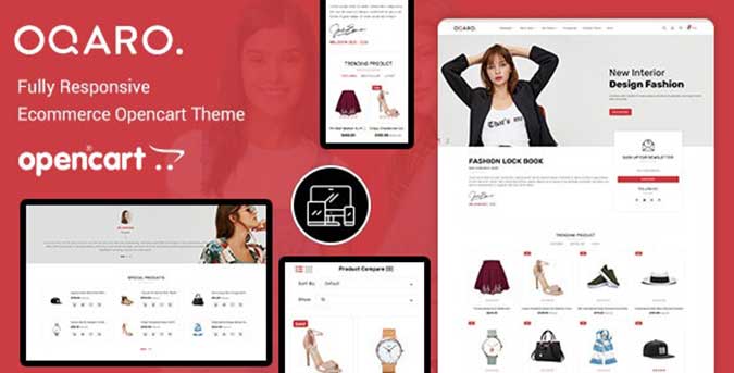 OpenCart ECommerce Responsive Templates