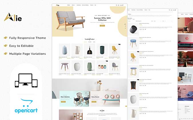 Alie Best OpenCart Themes