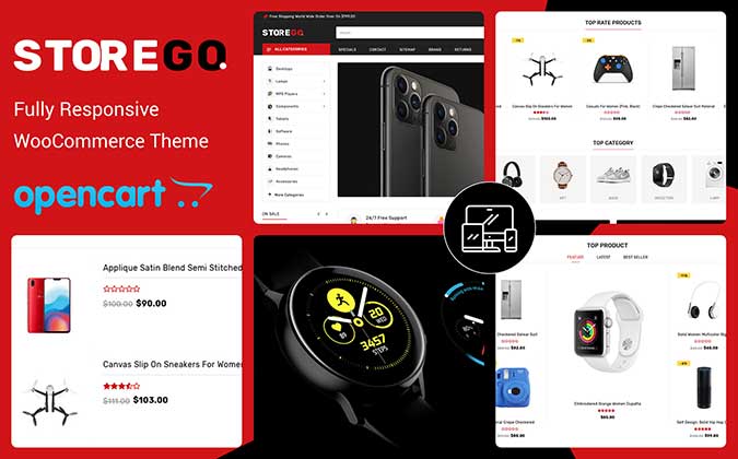 StoreGo Best OpenCart Themes