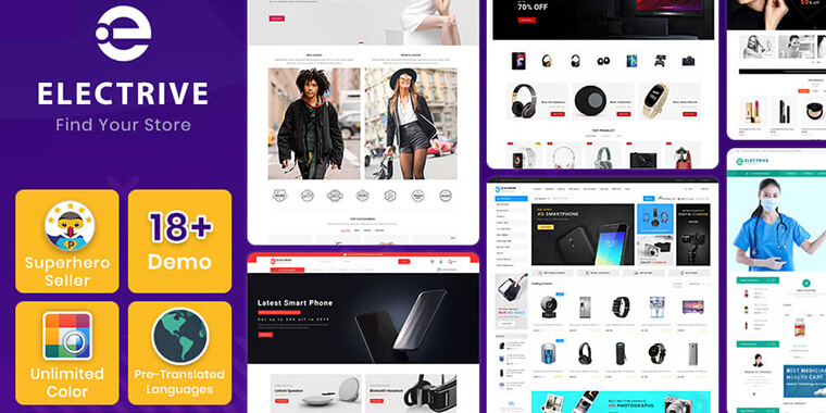 Electrive - The Best Electronic PrestaShop Template