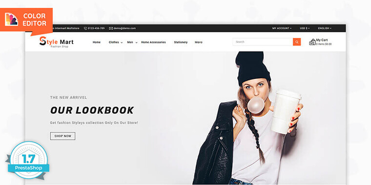 4. Fashion Mart - The Fashion PrestaShop Theme