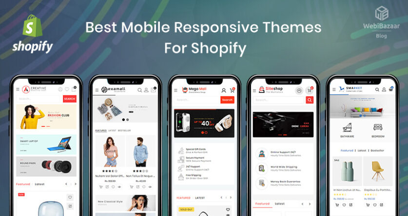 Best Mobile Responsive Themes For Shopify - Make A Website Hub, Conversion - Friendly and Beautiful