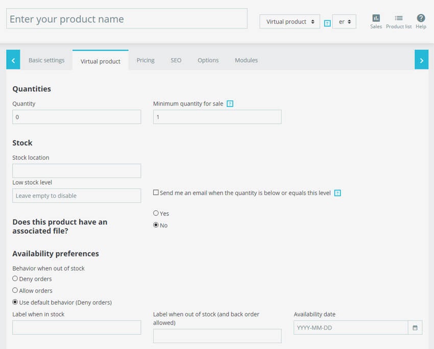 4-How To Create Virtual Products