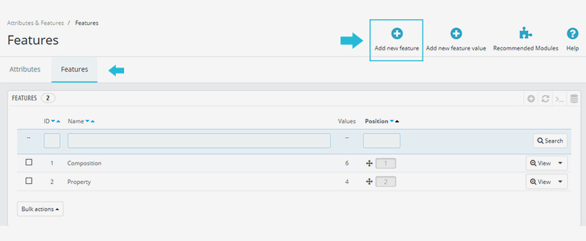 7-manage-attributes-and-features