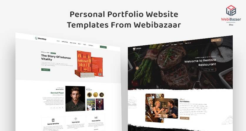 Personal portfolio website templates