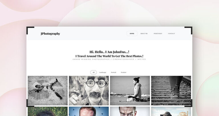 7 Best Responsive Photography Website Templates