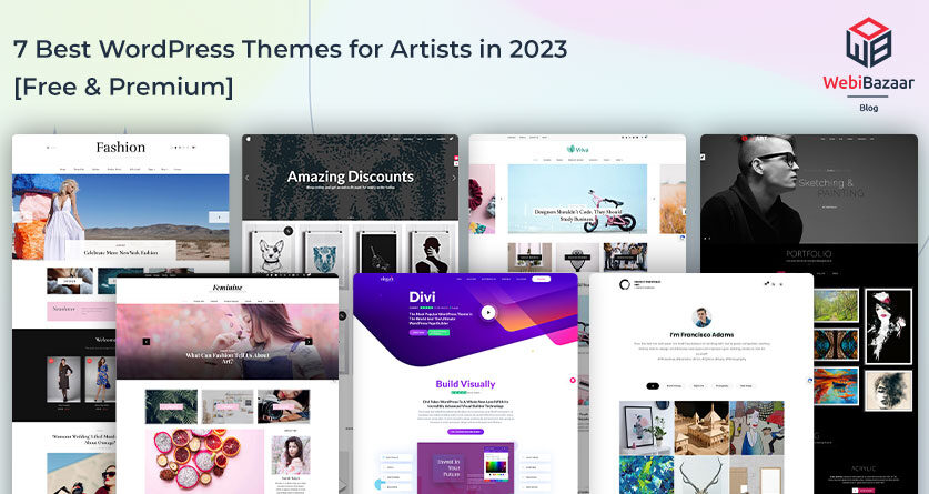 Best WordPress Themes For Artists