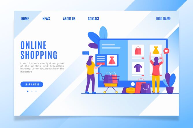 Online Store Using A Free Shopify Theme
