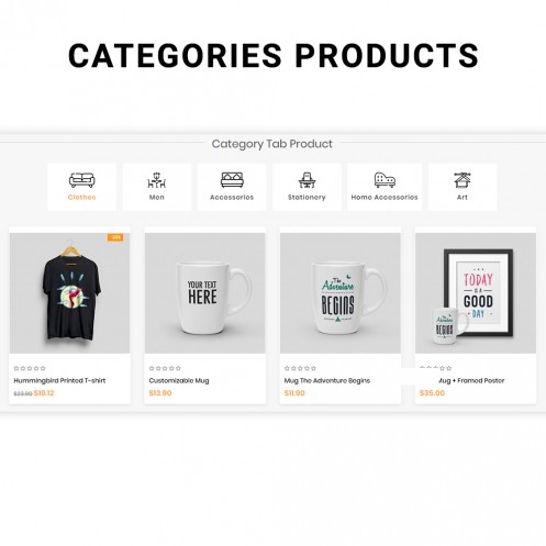 Webi Category Tab Product