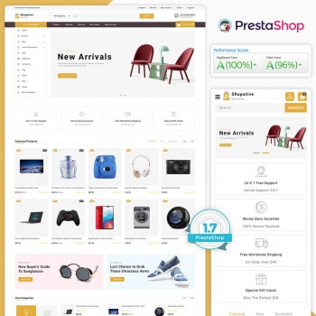 Shopative - The MultiStore PrestaShop Theme
