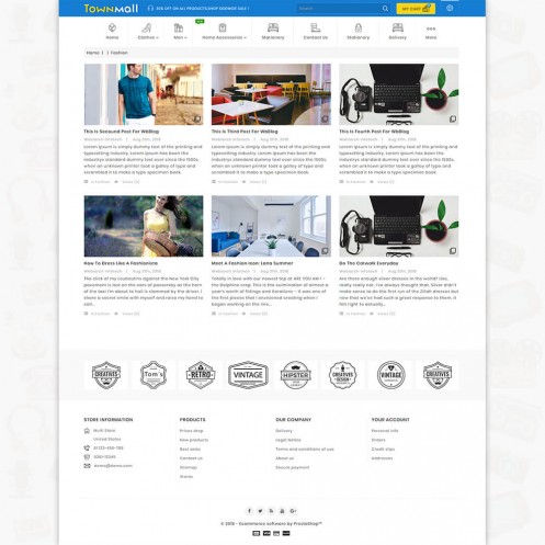 TownMall - The Furniture Mall PrestaShop Theme