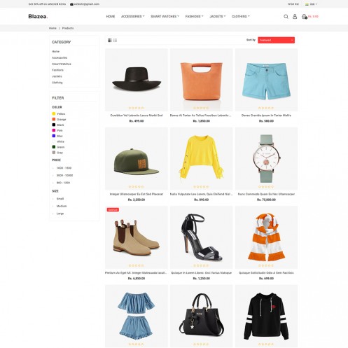 Blazea Fashion Responsive Shopify Theme