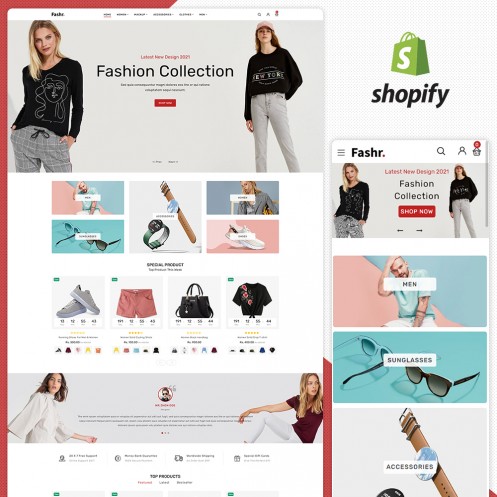 Fashr Fashion Responsive Shopify Theme