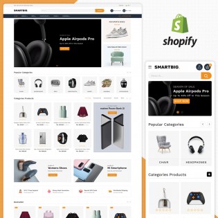 Smartbig MultiPurpose Responsive Shopify Theme