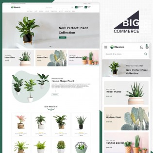 Plantish - Plant Responsive Bigcommerce Theme