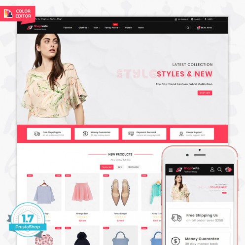 Shopivate - The Fashion PrestaShop Theme