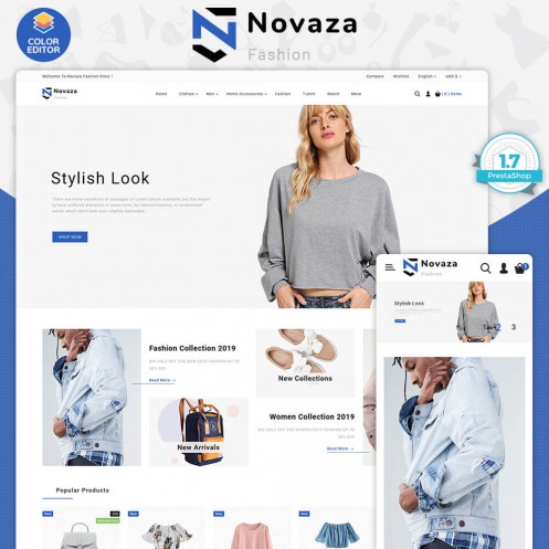 Novaza - The Fashion PrestaShop Theme