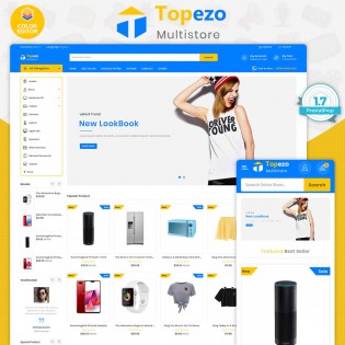 Topezo - The Best Electronics PrestaShop Theme