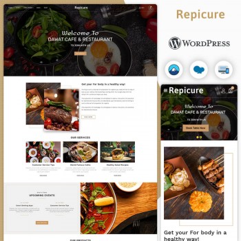 Repicure Restaurant Wordpress Theme